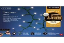 Kit de démarrage d'éclairage à brins connectables Lumineo LEDs 11m-500L blanc chaud