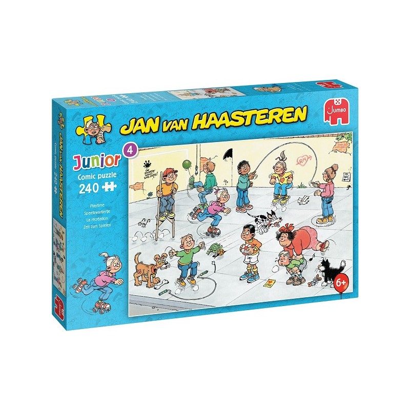 Jumbo Jan van Haasteren Junior puzzel Speelkwartiertje 240 stukjes