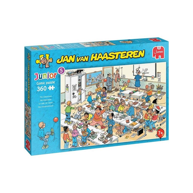 Jumbo Jan van Haasteren Junior puzzel Het klaslokaal 360 stukjes