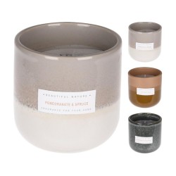 Bougie parfumée dans un pot en céramique Ø9x9cm