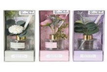 Geurset 80ml Fles met decoratie bloem