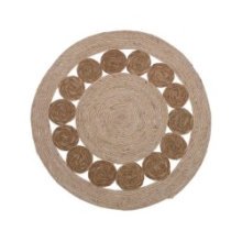 Tapis tressé rond Ø80cm