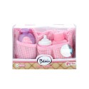 Toi Toys Beau Sac à langer avec accessoires pour poupée bébé