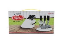 Toi Toys jouets Ustensiles de cuisine et ensemble de couteaux 16 pièces