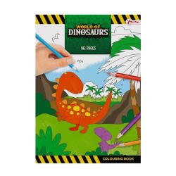 Toi Toys Monde des Dinosaures Super livre de coloriage 96 pages.
