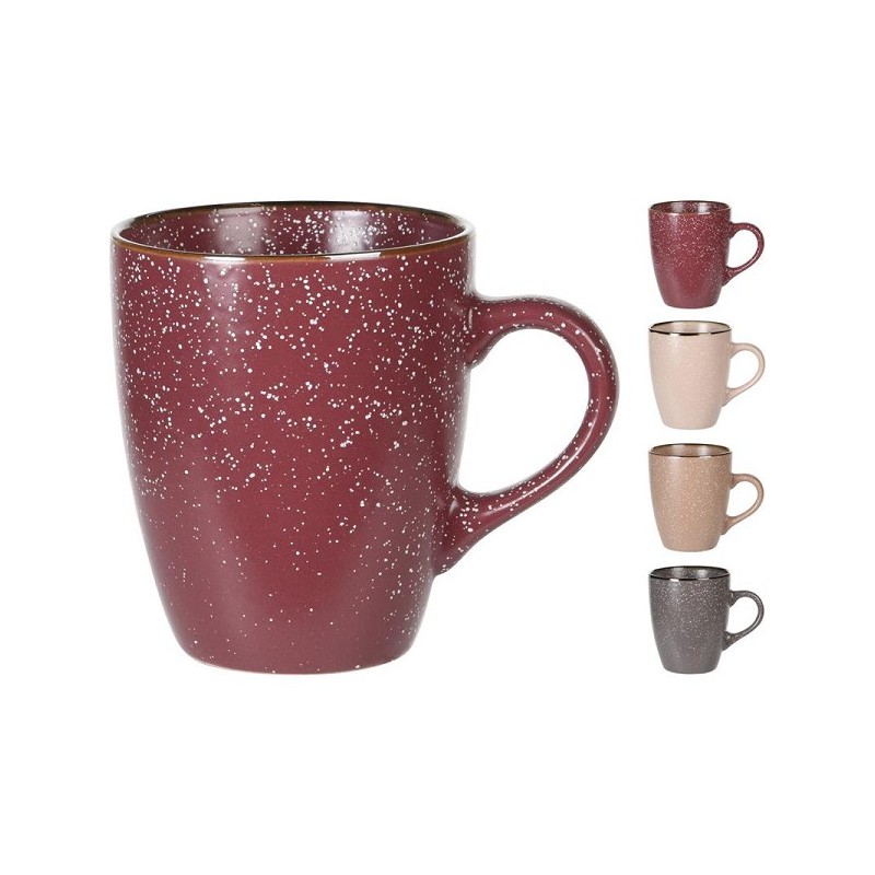 Tasse en faïence 350ml, disponible en différentes couleurs