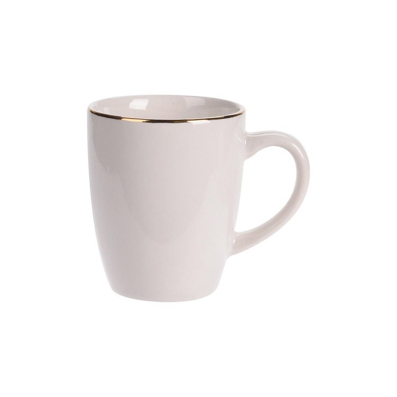 Beker porselein gouden rand 200ml