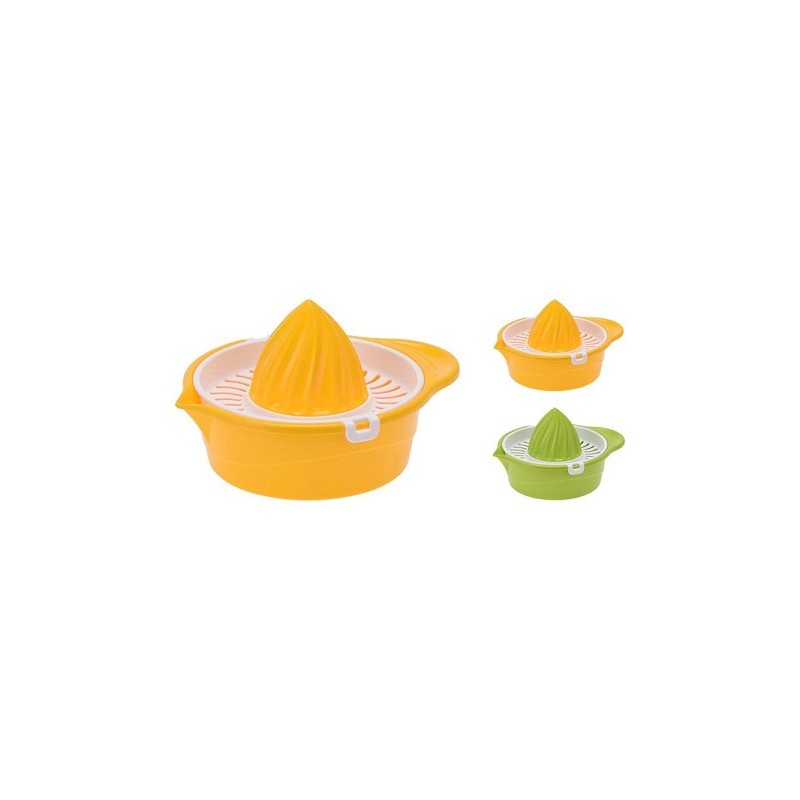 Citruspers kunststof 220ml verkrijgbaar in geel of groen