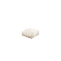 Ambiente Servethouder draad groot 22x22x8cm creme