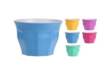 Beker melamine 295ml verkrijgbaar in 5 verschillende kleuren