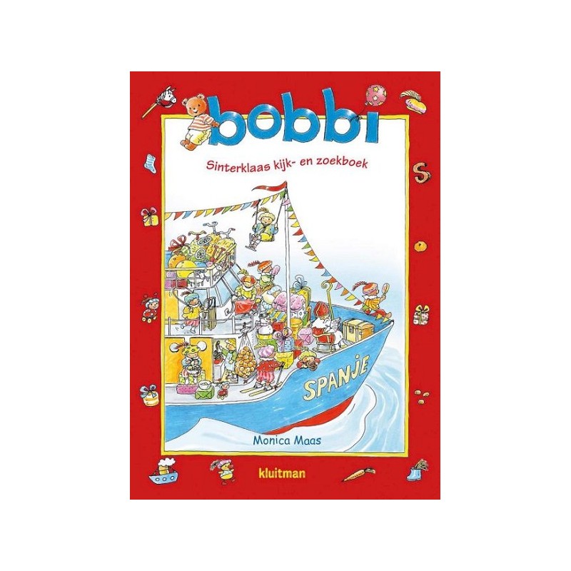 Kluitman Bobbi Sinterklaas kijk- en zoekboek