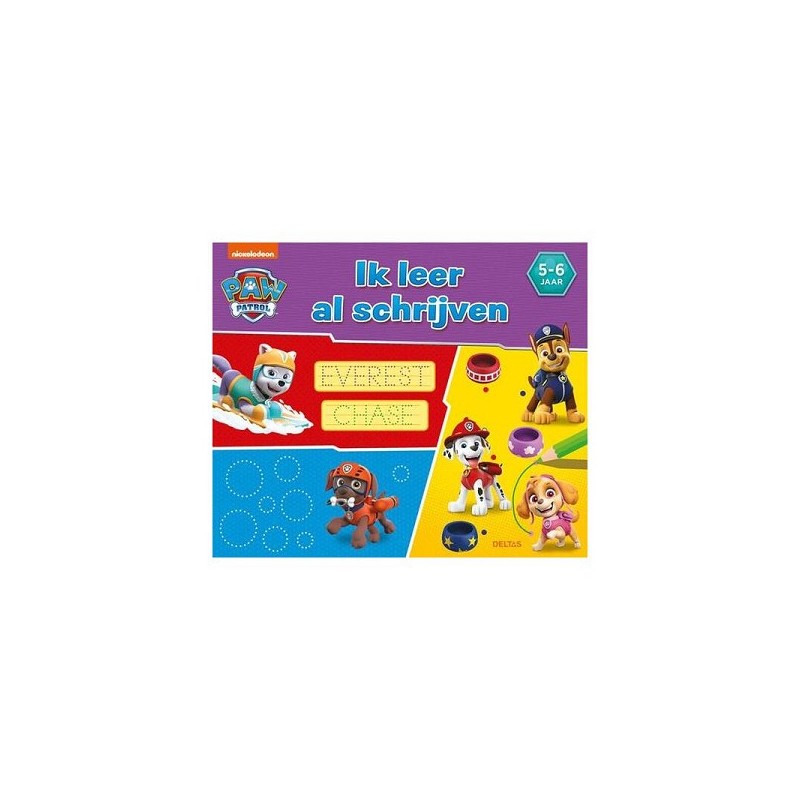 Deltas Paw Patrol Ik leer al schrijven (5-6 j.)