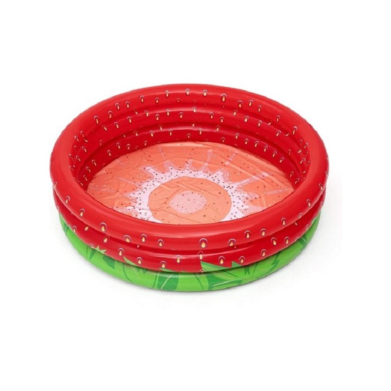 Bestway zwembad 3-rings Aardbei 160x38cm ca. 390ltr