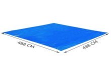 Bestway grondzeil vloerbeschermer 488x488cm