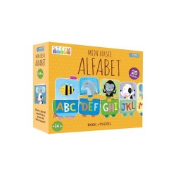 Rebo Alphabet - livre + train puzzle