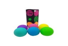 John Toy Neon Squize bal 50mm set a 3 stuks