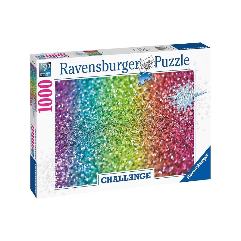 Ravensburger puzzel Challenge Glitter 1000 stukjes