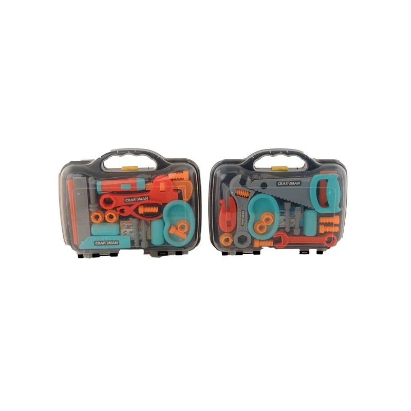 Kidsfun Gereedschapset in koffer 28x20cm