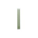 Decoris Kaars wax Ø2.15-H30cm pak a 2 stuks mint groen