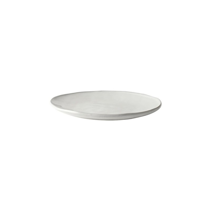 Dutch Rose Organic bord Ø26cm wit doos a 4 stuks