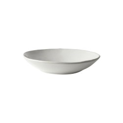 Dutch Rose Organic diep bord Ø23,5cm wit doos a 4 stuks