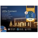 Lumineo LED connectent un groupe d'éclairage en couple, ensemble d'extension scintillant, blanc chaud, 500cm-500L