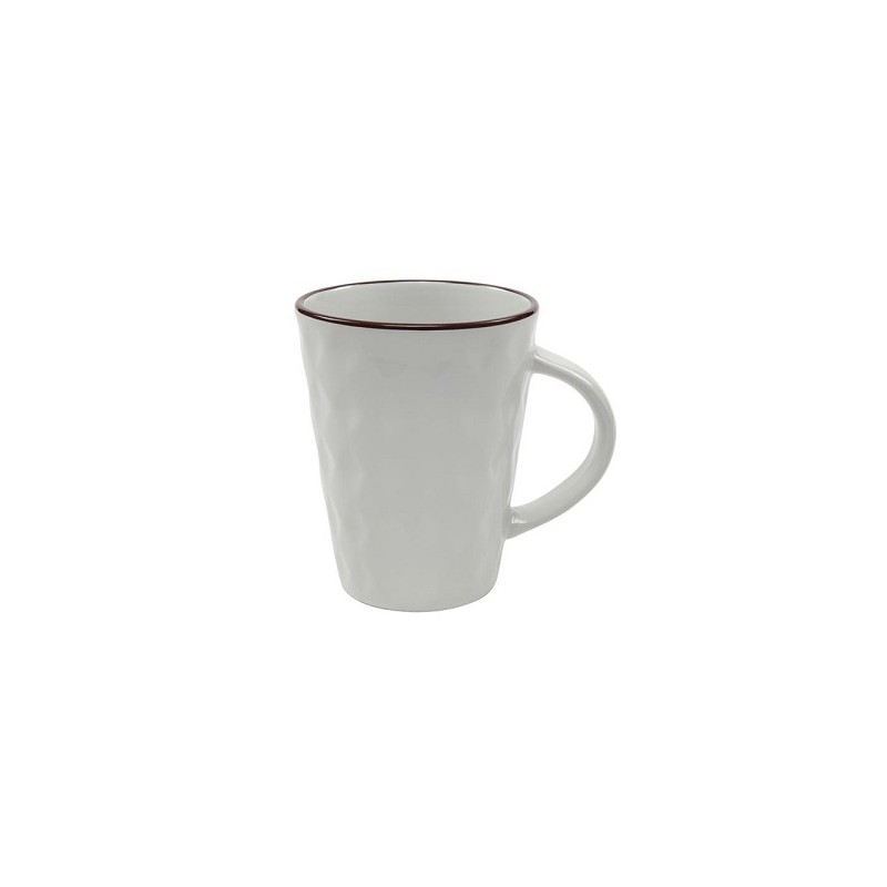 Mug à café Rome 400ml blanc Carton de 6 pièces