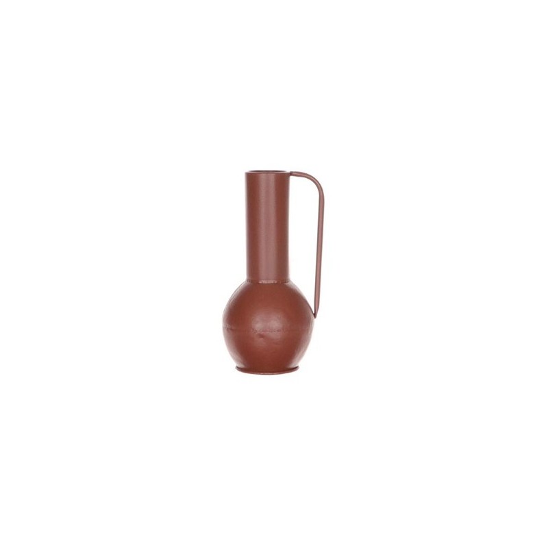 Vase Prime 13,5x12xh25,5cm marron