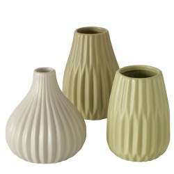 Boltze Home Vase Wilma en céramique Ø8xh14cm