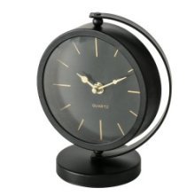 Boltze Home Horloge de table Balia métal 16x10xh20cm (hors piles 2xAA)