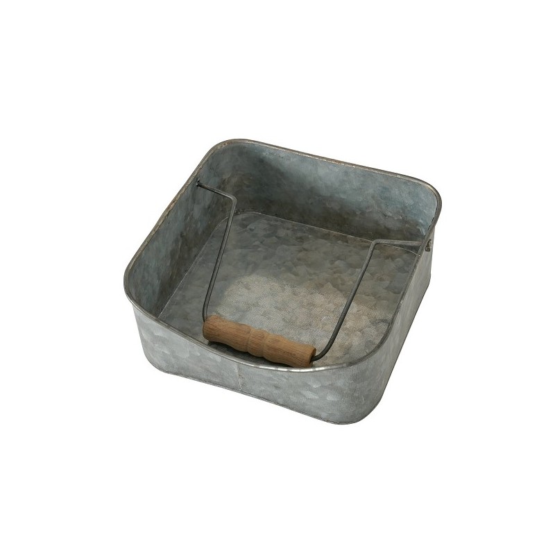 Boltze Home Porte-serviettes Jackson zinc 18x18x7cm