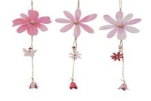 Boltze Home Deco hanger bloem Rosella 12x45cm