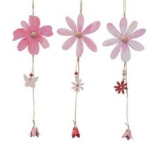 Boltze Home Deco suspension fleur Rosella 12x45cm