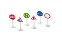 Siku 0857 Panneau de signalisation lot de 6 pièces 5cm