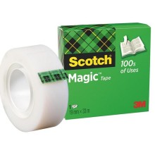 Scotch magic plakband onzichtbaar 19mmx33m