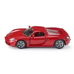 Siku 1001 Porsche Carrera GT 81x33x20mm rouge