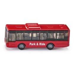 Siku 1021 Bus de ligne 86x24x31mm rouge