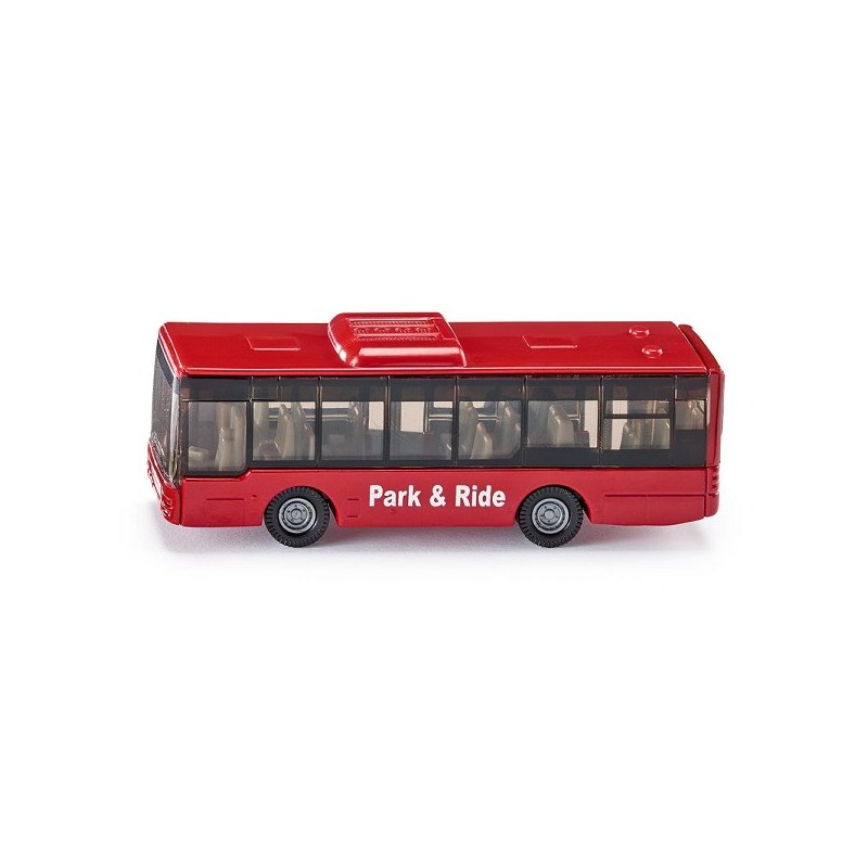 Siku 1021 Lijnbus 86x24x31mm rood