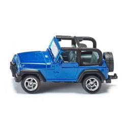 Siku 1342 Jeep Wrangler 76x33x32mm  blauw