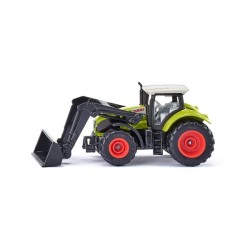 Tracteur Siku 1392 Claas Axion avec chargeur frontal 93x35x42mm