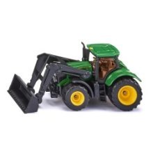 Siku 1395 John Deere tractor met voorlader 93x35x42mm
