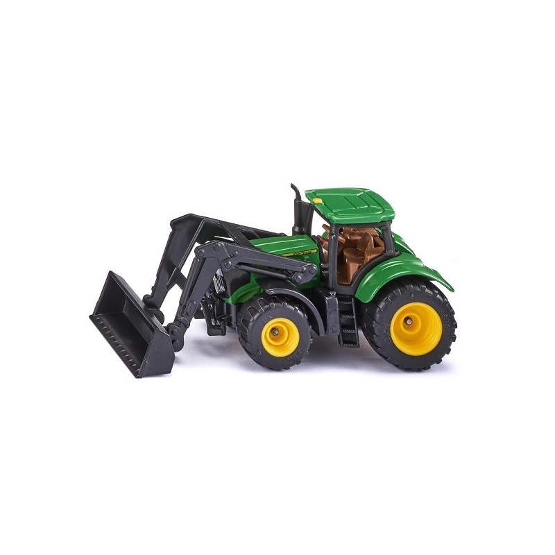 Siku 1395 John Deere tractor met voorlader 93x35x42mm