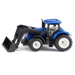 Tracteur Siku 1396 New Holland avec chargeur frontal 93x35x42mm