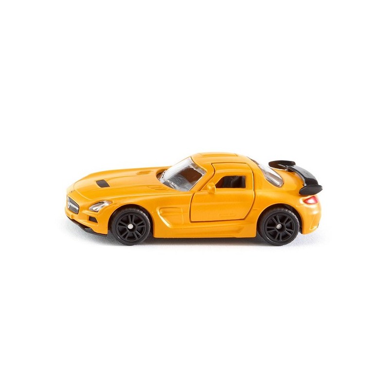 Siku 1542 Mercedes-Benz SLS AMG Black Series jaune 80x36x23mm