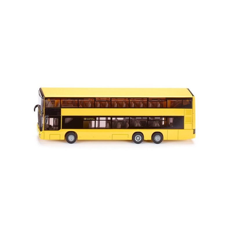 Siku 1884 MAN bus à impériale 1:87 jaune 160x36x47mm