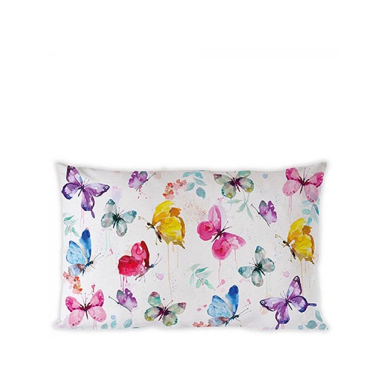 Housse de coussin Ambiente Collection Papillon 50x30cm 100% Coton