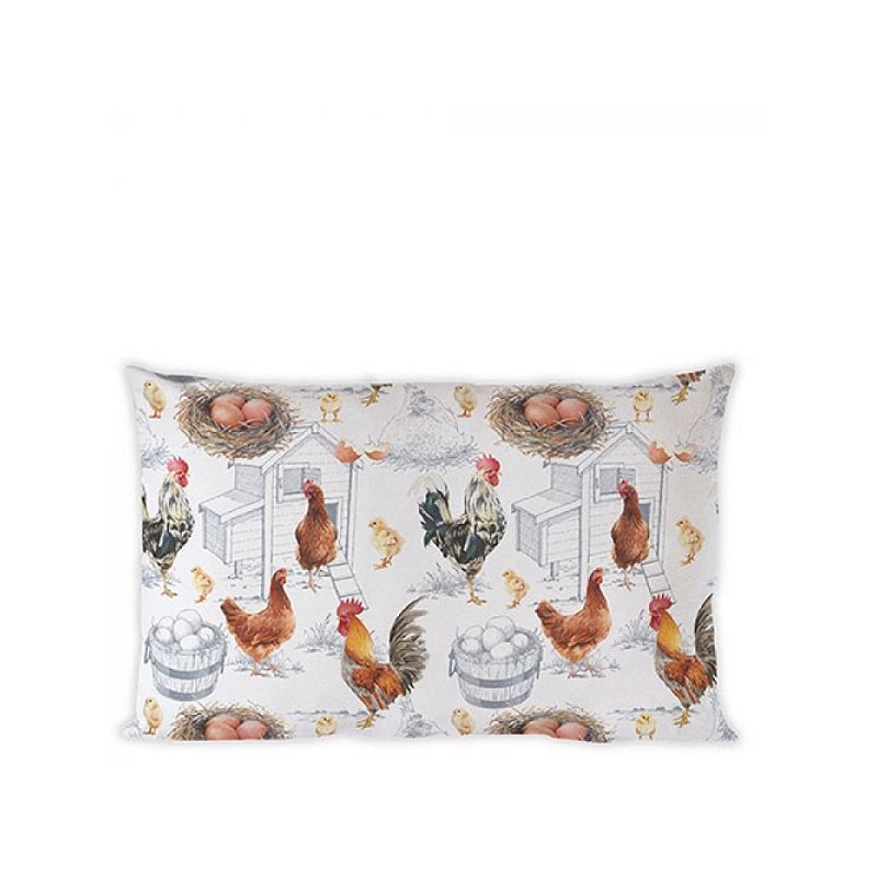 Ambiente Kussenhoes Chicken Farm 50x30cm