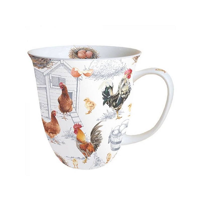 Ambiente Tasse Poulet Ferme 0,4L