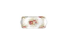 Plateau Ambiente Mélamine Sara Crème 13x21cm