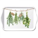 Plateau Ambiente Mélamine Herbes Fraîches 13x21cm